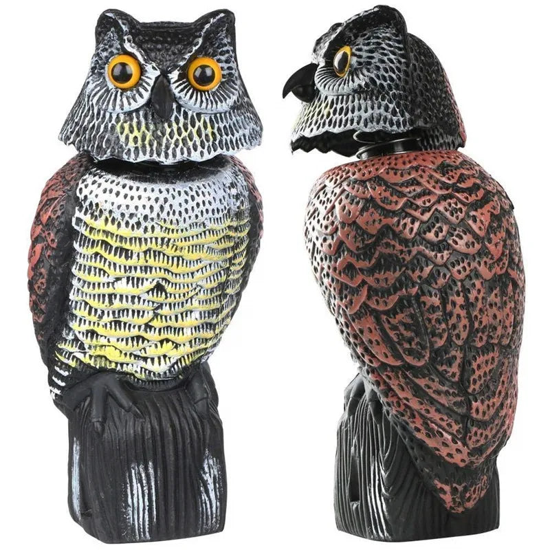 Owl Decoy For Birds