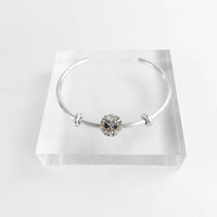 Thumbnail for Owl Bangle Silver
