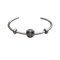 Thumbnail for Owl Bangle Silver