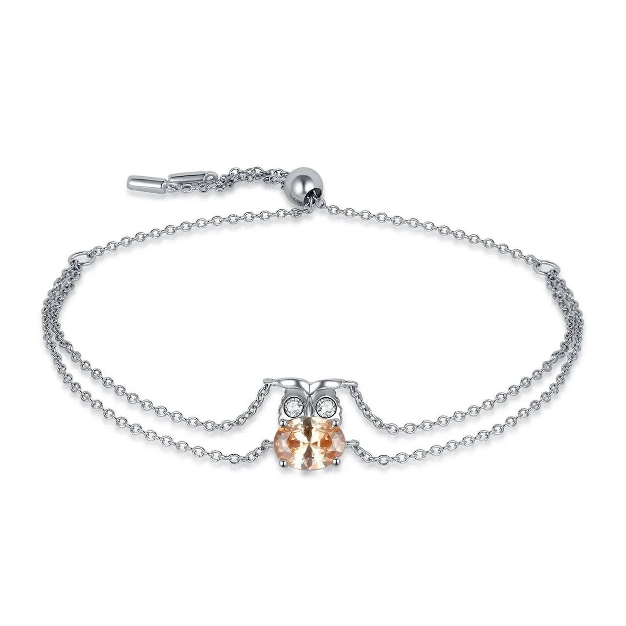 Pretty Owl Bracelet (Silver)