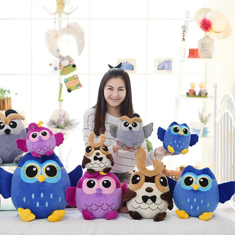 Purple Owl Plush