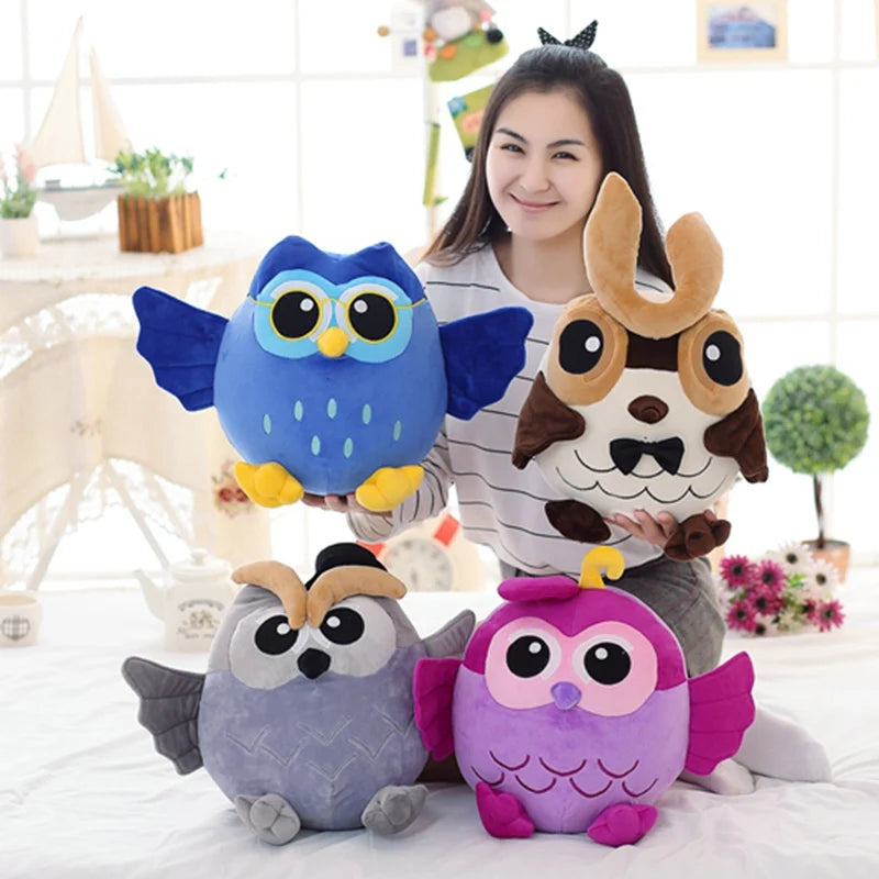 Purple Owl Plush
