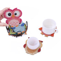 Thumbnail for DIY Handmade Owl Coaster Set