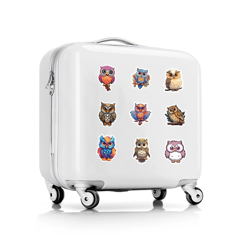 Owl Sticker Set