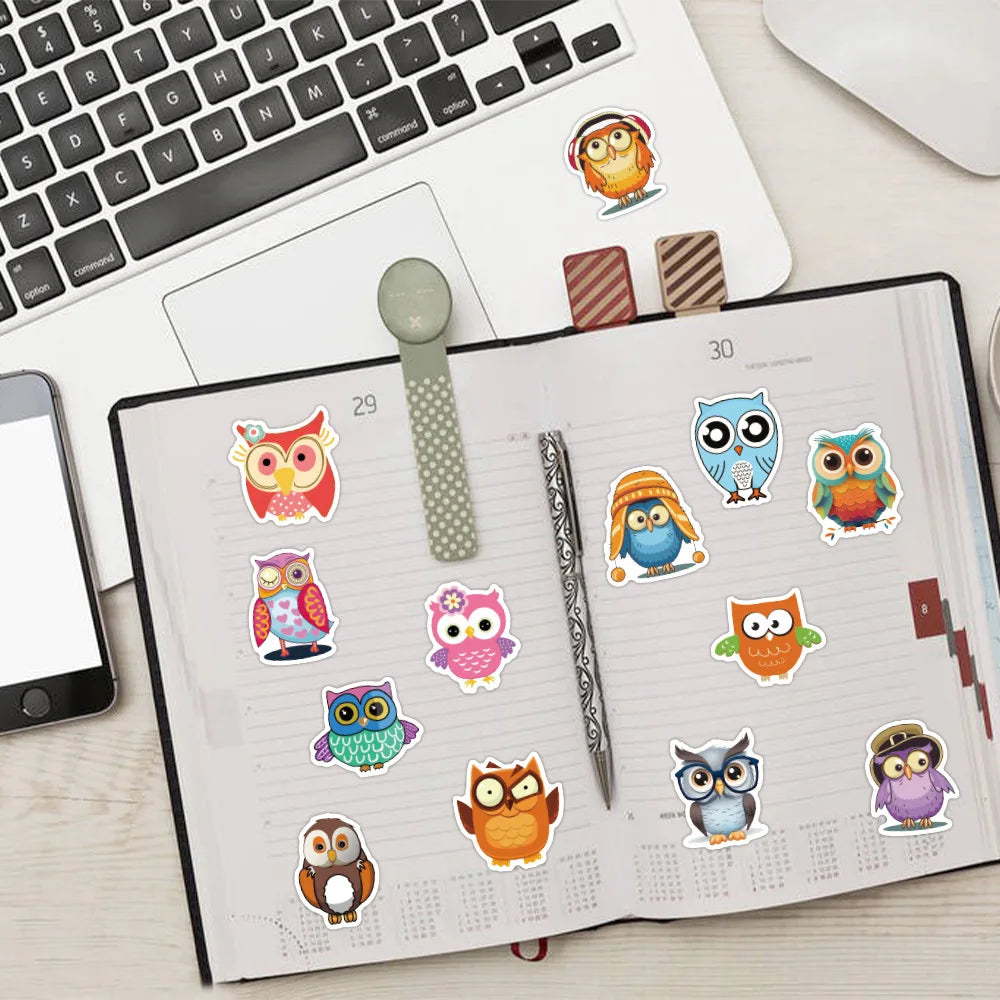 Owl Laptop Stickers