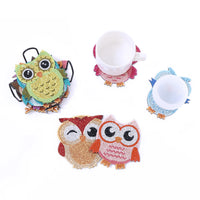 Thumbnail for DIY Handmade Owl Coaster Set