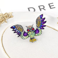 Thumbnail for Antique Owl Brooch