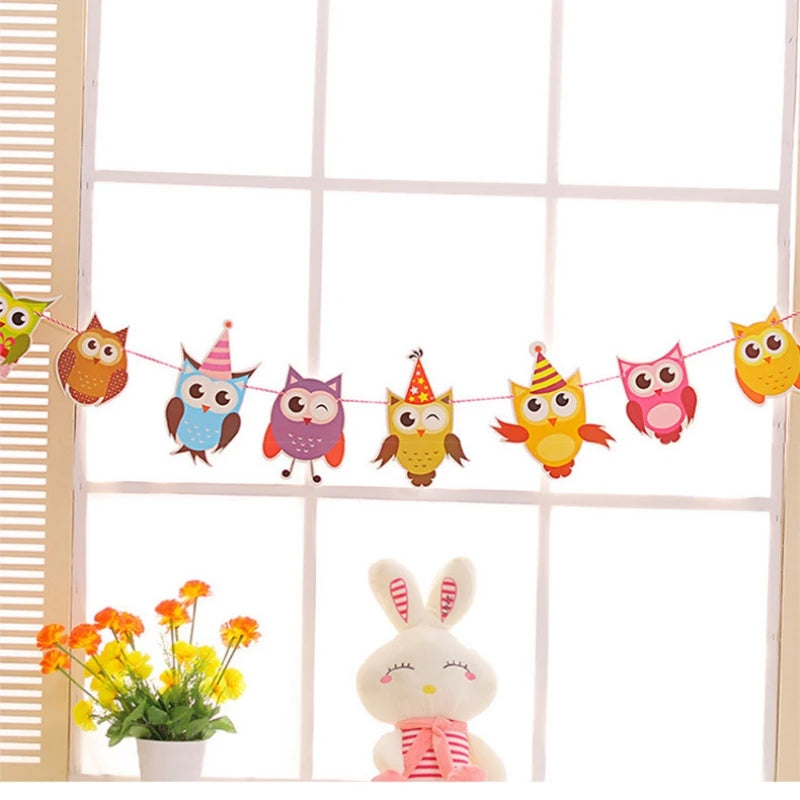 Owl Party Banner