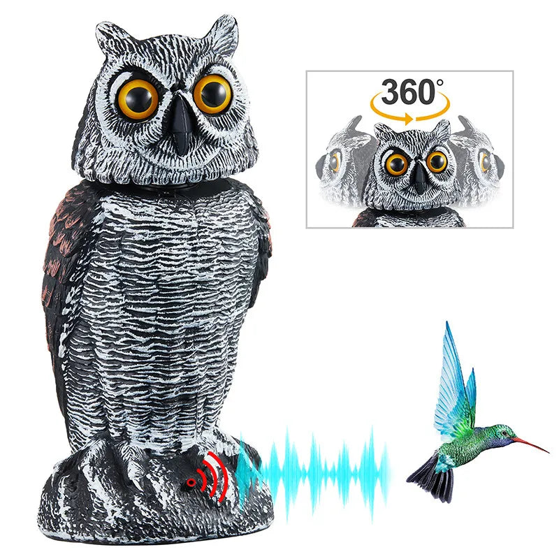 Owl Decoy for Hawks