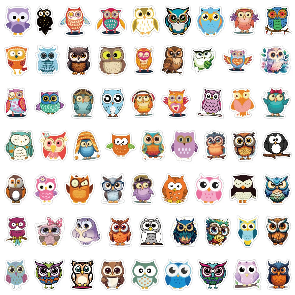 Owl Laptop Stickers