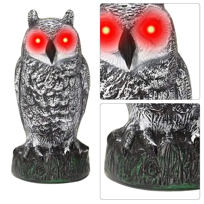 Owl Decoy With Sound