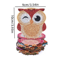 Thumbnail for DIY Handmade Owl Coaster Set