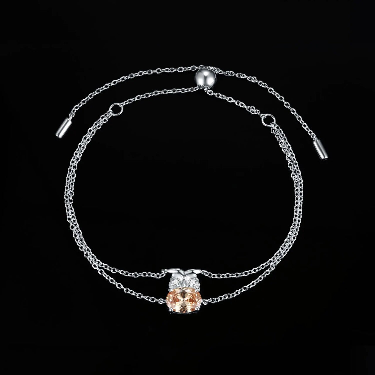 Pretty Owl Bracelet (Silver)