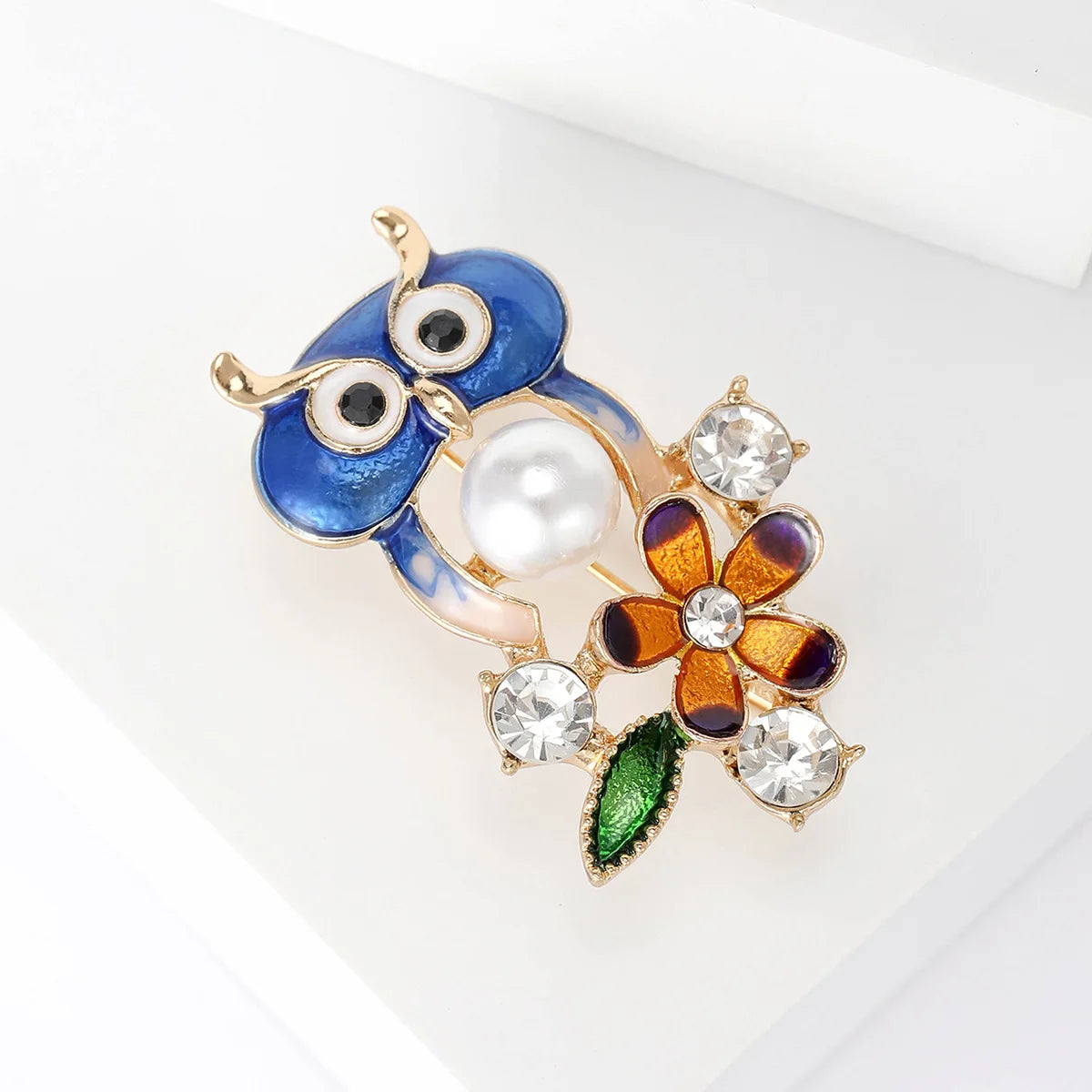 Small Owl Brooch