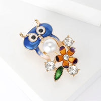 Thumbnail for Small Owl Brooch