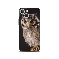 Thumbnail for Fiery Gaze Owl Phone Case (iPhone)