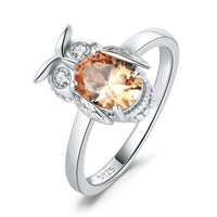 Thumbnail for Owl Gemstone Ring