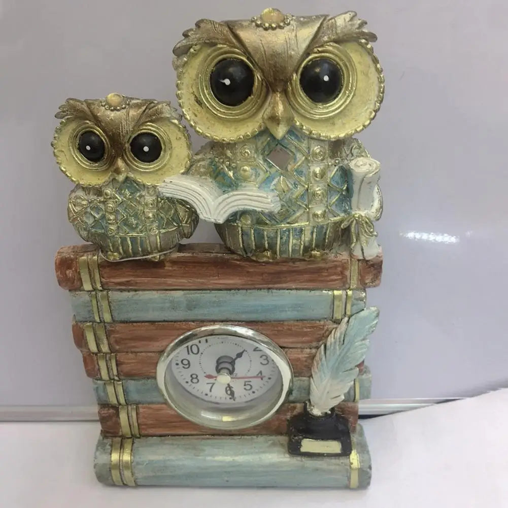 Vintage Owl Clock