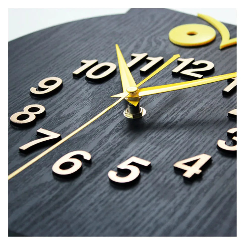 Wooden Owl Clock