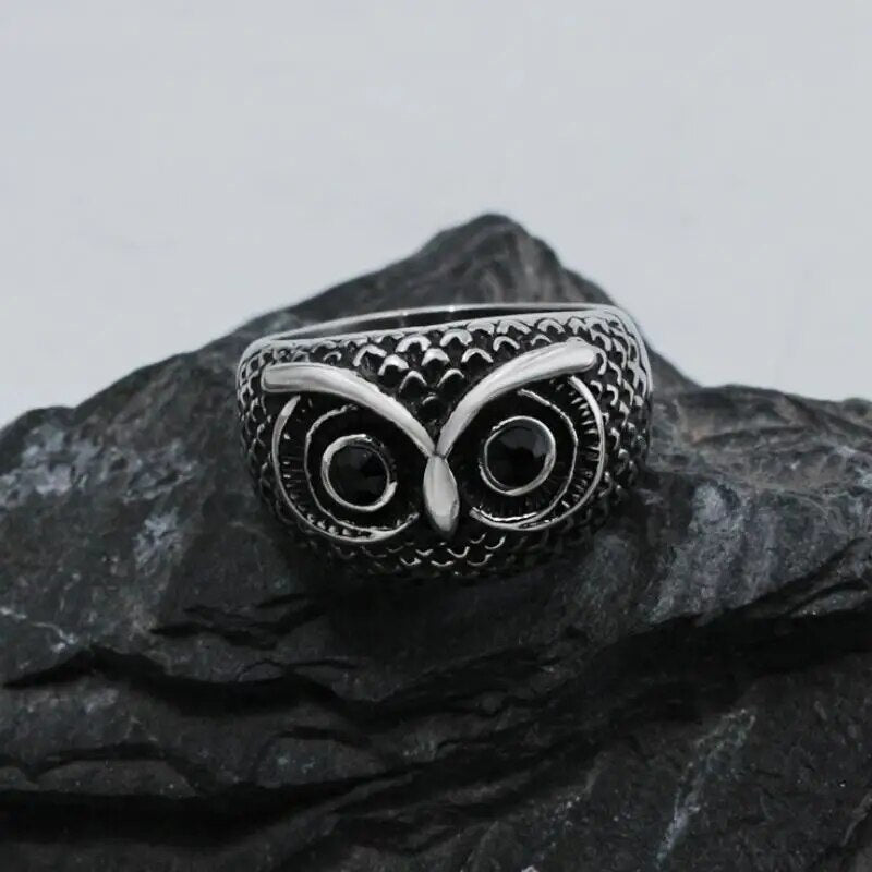 Owl Finger Ring