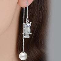 Thumbnail for Owl Dangle Earrings