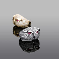 Thumbnail for Crystal Owl Ring