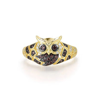 Thumbnail for Owl Wedding Ring (Silver)