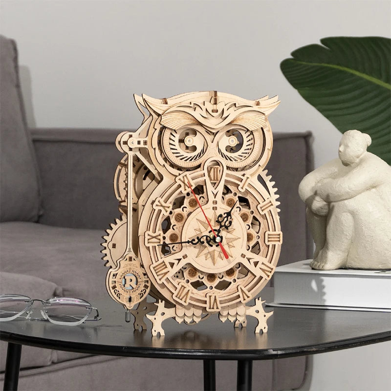 Owl Clock lk503