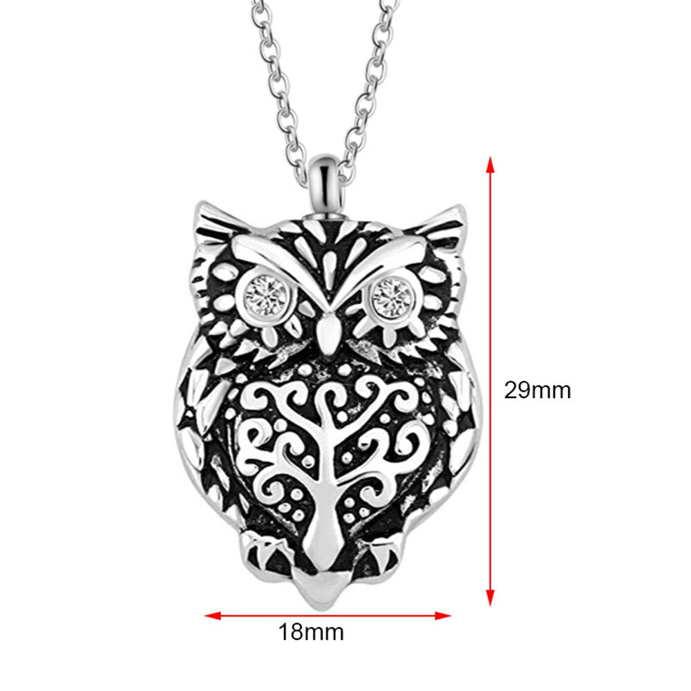 Owl Urn Necklace