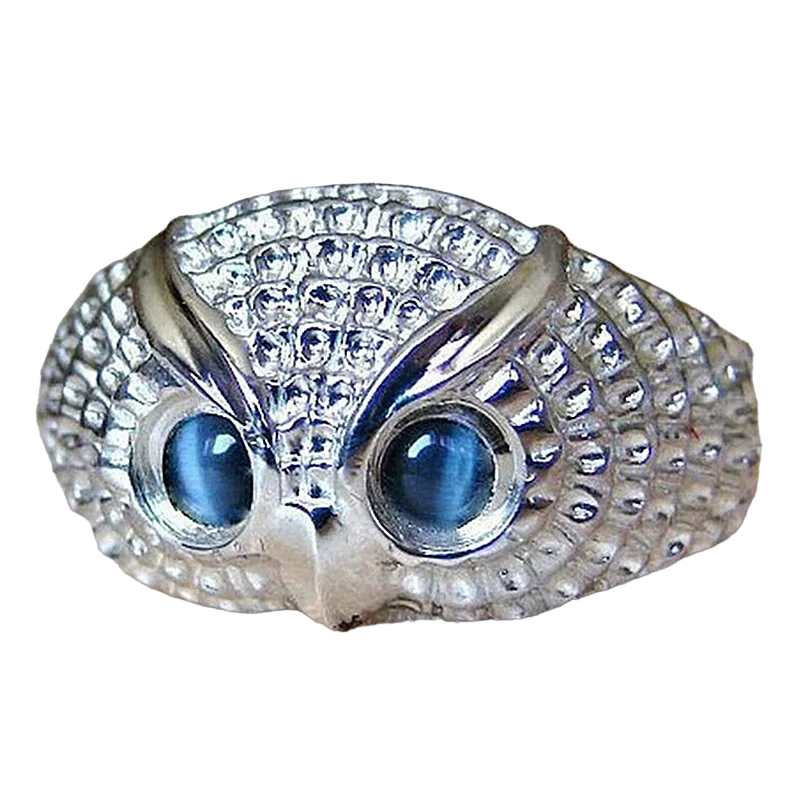Owl Rhinestones Ring
