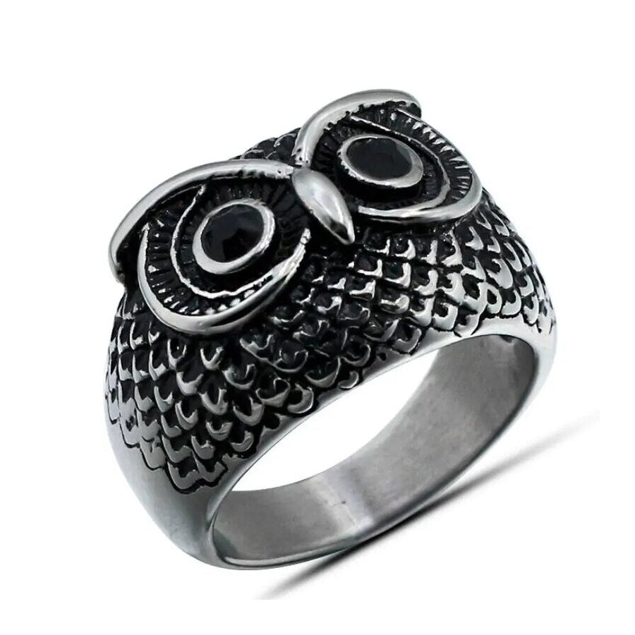 Owl Finger Ring