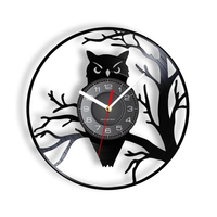 Thumbnail for Owl Wall Clock