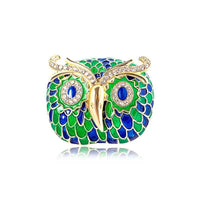 Thumbnail for Vintage Owl Brooch
