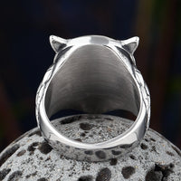 Thumbnail for Owl Viking Ring