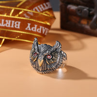 Thumbnail for Owl Face Ring