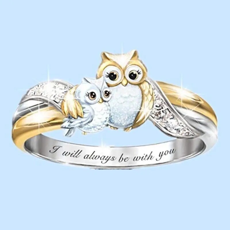 Owl Mother Ring