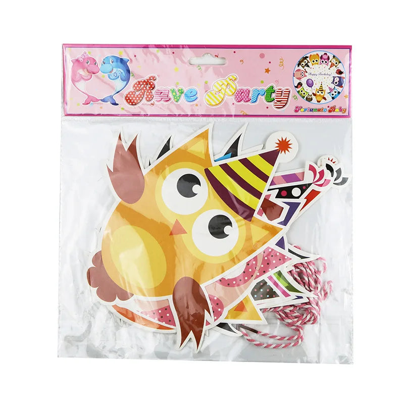 Owl Party Banner