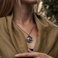 Thumbnail for Owl Necklace Moonstone