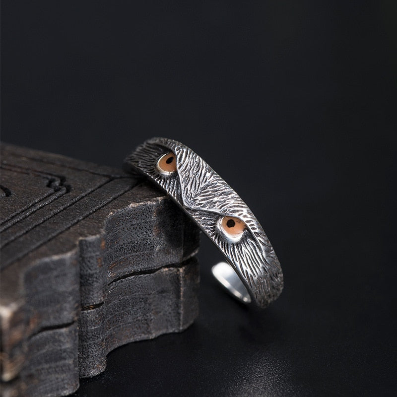 Owl Wisdom Ring (Silver)
