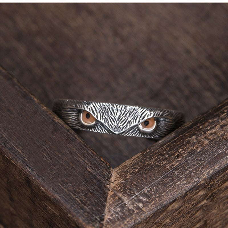 Owl Wisdom Ring (Silver)